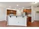 Kitchen featuring granite countertops, stainless steel appliances, and ample cabinet space at 2001 October Dr, Durham, NC 27703