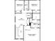 Second-floor layout showcasing loft, bedrooms, bathrooms, and owner's suite at 213 Steel Springs Ln # 22, Angier, NC 27501
