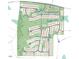 Detailed community map showcasing lot locations, green spaces, and street layouts for potential residents at 2512 Stonington Dr, Cary, NC 27523
