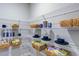 Organized pantry with wire shelving and plenty of storage space at 2512 Stonington Dr, Cary, NC 27523