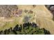 Aerial view of the property highlighting the home, its location, and the expansive rural setting at 2710 Morton Pulliam Rd, Roxboro, NC 27574
