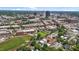 Stunning aerial image of the city showcasing property's central location and nearby amenities at 311 N Gregson St, Durham, NC 27701
