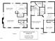 Detailed floor plan of the home, showcasing the layout of the rooms and total GLA of 1425sf at 3405 E Jameson Rd, Raleigh, NC 27604