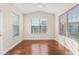 Sun room with lots of windows at 4110 Argyle Trl, Burlington, NC 27215