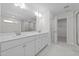 Elegant bathroom featuring dual sinks and a luxurious walk-in shower at 432 Golden Dragonfly St, Wake Forest, NC 27587