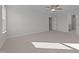 Large bedroom features neutral carpet and ceiling fan, offering a comfortable retreat at 432 Golden Dragonfly St, Wake Forest, NC 27587