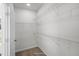 A simple closet featuring wire shelving and a door, ready to store all of your clothes, shoes, and accessories neatly and efficiently at 455 Beacon Hill Rd # 28, Lillington, NC 27546