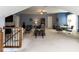 Spacious bonus room featuring a seating area and a table with chairs at 5009 Beckwyck Dr, Fuquay Varina, NC 27526