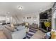 Inviting living room boasts a fireplace, stylish decor, and comfortable seating at 629 Newlyn Dr, Raleigh, NC 27606