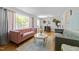 A view of the living room showing natural light and an inviting decor at 808 Ravenwood Dr, Raleigh, NC 27606