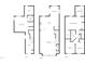 Three story floorplan featuring the basement, main floor, and upper levels at 102 Darley Dale Loop, Apex, NC 27502