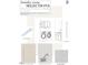 Laundry room selections: Hancock MDF in Alabaster cabinet doors, Desert Silver countertops, and Nexus Ice floor tile at 1027 Coldspring Circle, Durham, NC 27705