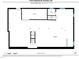 Basement floor plan showcasing layout and room dimensions at 1219 Lakeland St, Durham, NC 27701
