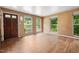Spacious living room featuring hardwood floors and ample natural light at 1219 Lakeland St, Durham, NC 27701