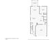 The floor plan of the first floor of the property at 1725 Winter Jasmine Ln, Wake Forest, NC 27587