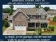 Charming two-story home with a three car garage, well-manicured lawn, and inviting front porch at 2100 Della Ct, Apex, NC 27502