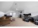 Versatile bonus room with lounging, media and office space offering flexible living at 224 Swann Trl, Clayton, NC 27527