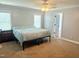 Spacious bedroom features plush carpet, neutral walls, and natural light at 224 Swann Trl, Clayton, NC 27527