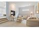 Inviting living room with a cozy fireplace and comfortable seating arrangement at 3928 Bentley Bridge Rd, Raleigh, NC 27612