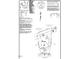 Property survey showing boundaries, easements, and setbacks at 523 Claftin St, Sanford, NC 27330