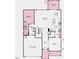 Layout of home's first floor with kitchen, living area, dining, garage and a sunroom at 669 Sun Meadow Dr, Wake Forest, NC 27587
