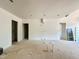 Spacious living room featuring neutral walls, recessed lighting and is under construction with visible plumbing at 10 Gambel Dr, Youngsville, NC 27596