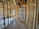 Framed bathroom under construction with new shower at 139 W Crescent Mills Blvd # Homesite 235, Wilson's Mills, NC 27520