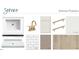 Bathroom design elements showcase a vanity, fixtures, and a sleek shower enclosure at 139 W Crescent Mills Blvd # Homesite 235, Wilson's Mills, NC 27520