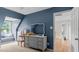 This bedroom features carpet flooring and a window seat at 1401 Berea Rd, Rougemont, NC 27572