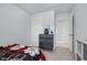 Bright bedroom with carpet, chest of drawers, and modern lamp for a cozy feel at 1448 Big Falls Dr, Wendell, NC 27591