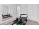Exercise room with mirrors and fitness equipment for a healthy lifestyle at 1448 Big Falls Dr, Wendell, NC 27591