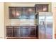 Close up view of the Kitchen showing stainless appliances and a breakfast bar at 145 Torrey Heights Ln, Durham, NC 27703