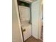 Convenient laundry area features a stacked washer and dryer at 1500 Brent Ct # 9B, Burlington, NC 27215