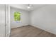 Bedroom with hardwood floors and a ceiling fan at 216 Burkwood Ln, Raleigh, NC 27609