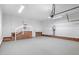 Spacious basement with painted floors and brick base ready for customization at 2205 Landings Way, Raleigh, NC 27615