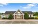 Community pool house with gated entry, offering a refreshing escape for residents in a shared recreation space at 305 Slate Dr, Gibsonville, NC 27249