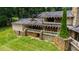 Beautiful stone accents and siding highlight the exterior of the home at 812 Kenmore Rd, Chapel Hill, NC 27514