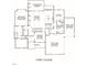 First floor plan showing the layout of a home including the primary bedroom and Gathering room at 913 Harrison Ridge Rd, Wake Forest, NC 27587