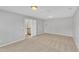 Neutral bedroom with carpet and recessed lighting, offering a calm and comfortable space at 10603 Friendly Neighbor Ln, Raleigh, NC 27614