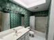 Bathroom with large mirror and vanity at 143 Cedarwood Dr, Henderson, NC 27536