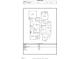 Floor plan showcasing the layout of the home, including the kitchen, living room, bedrooms, and bathrooms at 208 Jones Hill Rd, Holly Springs, NC 27540