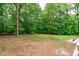 Enjoy this large backyard with views of mature trees and nature at 297 Curragh Cv, Fuquay Varina, NC 27526