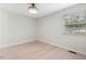 Minimalist bedroom with a window and ample natural light at 4021 Chaucer Dr, Durham, NC 27705
