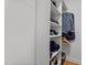 Organized closet with multiple shelves and hanging space for clothes and accessories at 4259 Old Faison Rd, Knightdale, NC 27545