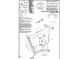 Detailed lot map showing property lines, dimensions, surrounding streets, and utility easements at 527 Claftin St, Sanford, NC 27330