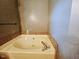 This is a close up of the bathtub at 5301 Peacenest Dr, Raleigh, NC 27610