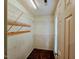 Spacious walk-in closet with shelving for organized storage at 5301 Peacenest Dr, Raleigh, NC 27610