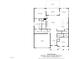 Detailed floor plan showcasing the layout of the home, including room dimensions and features at 1124 Cedar Farm Trl, Fuquay Varina, NC 27526