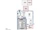 First floor layout showcasing the kitchen, Gathering room, and garage at 130 Virginia Water Dr, Rolesville, NC 27571