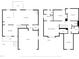 Detailed floor plan showcasing the layout of the home with a primary bedroom, kitchen, living room, and bath at 131 Hawick Ct, Zebulon, NC 27597